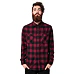 URBAN CLASSICS Checked Flanell Černá S